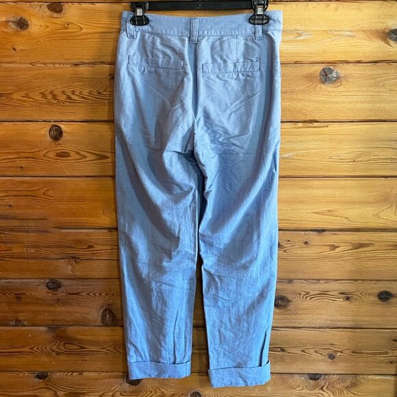 NWOT Kowtow Exclusive Edition Pants Blue 100% Cotton XS - Picture 3 of 14